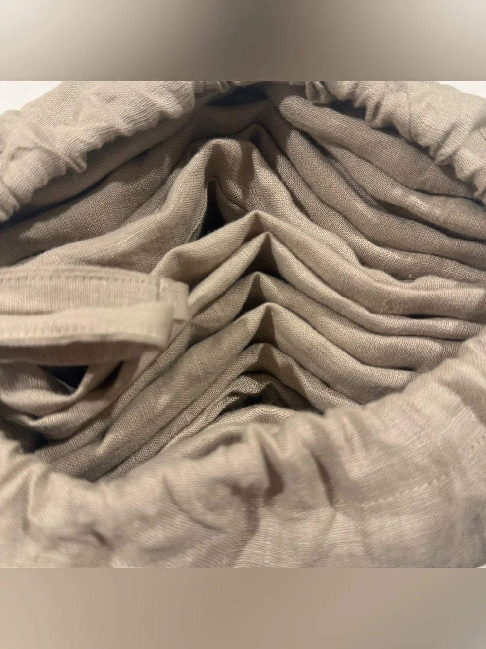 New Quince European Linen Duvet Cover Set King/CalKing MSRP 214 Toffee